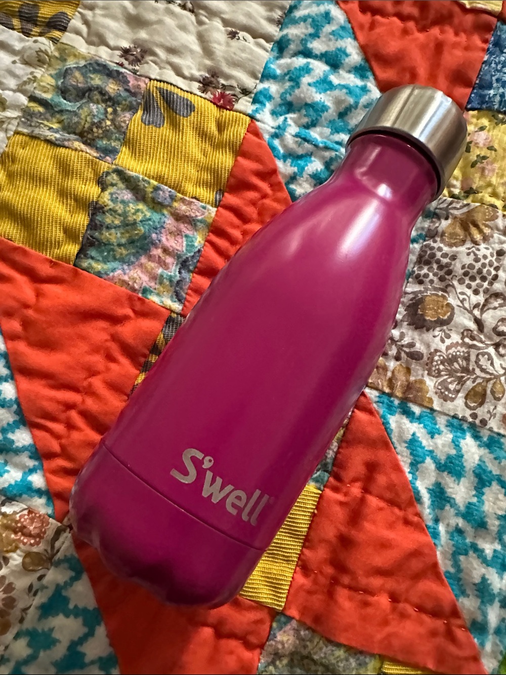 S'well Hot Pink Stainless Steel Insulated Bottle